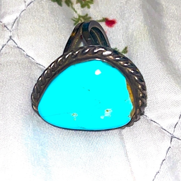 Source Unknown Jewelry - Turquoise Ring vintage women’s size  7